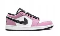 air jordan 1 low dunk se violet shock white black